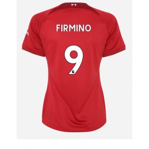 Liverpool Roberto Firmino #9 Hjemmedrakt Kvinner 2022-23 Kortermet